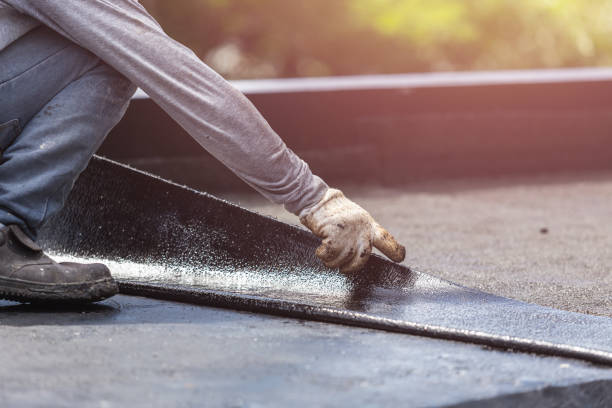 Professional Basement Waterproofing technician working in North Webster, IN